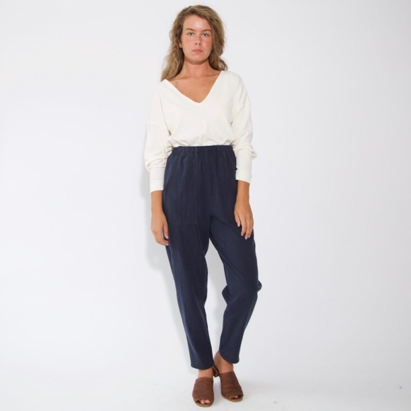 Hackwith Design House Pants - Hackwith Design House Easy Tapered Pant